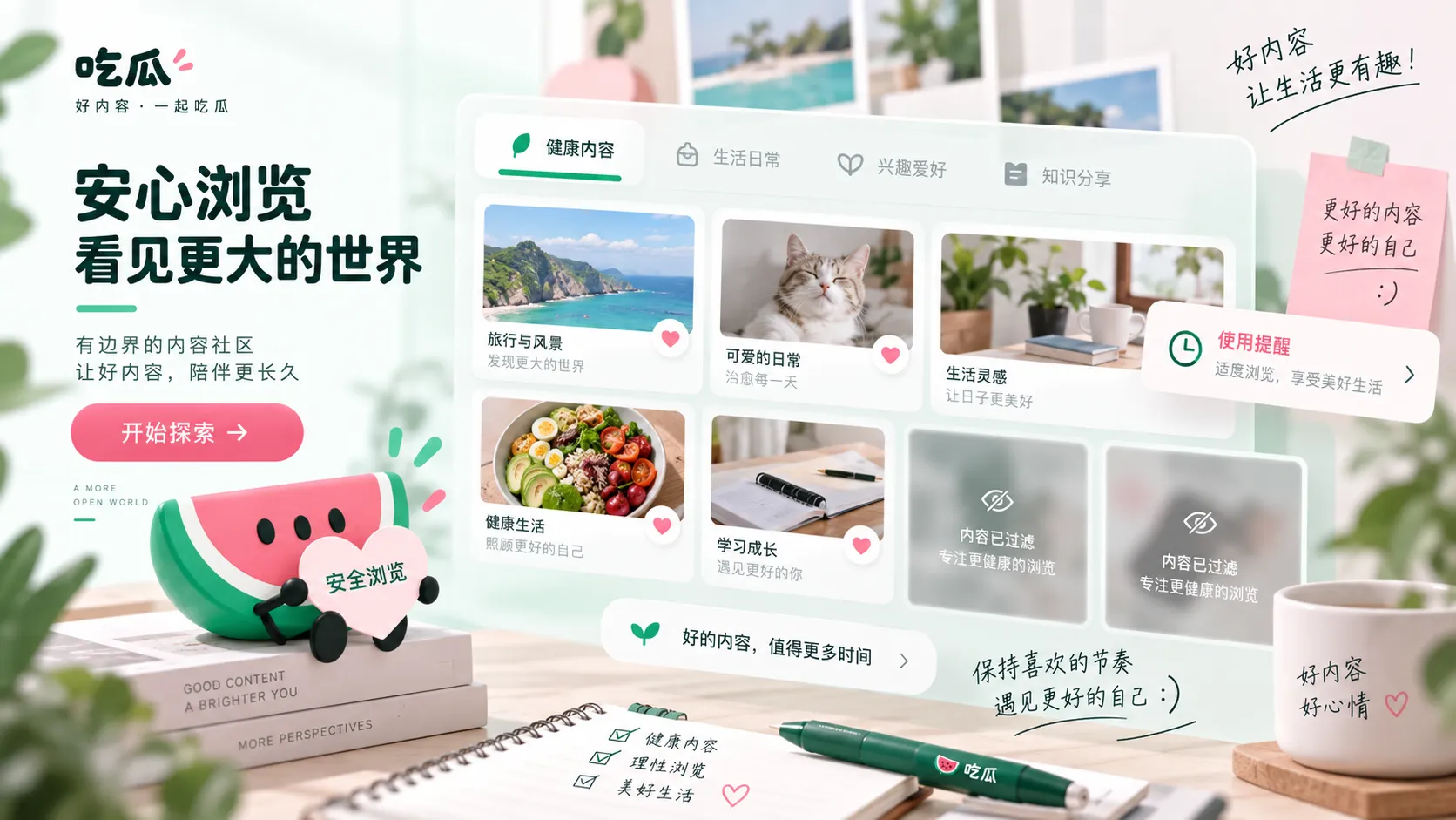 隐私保护图标与信息遮罩元素